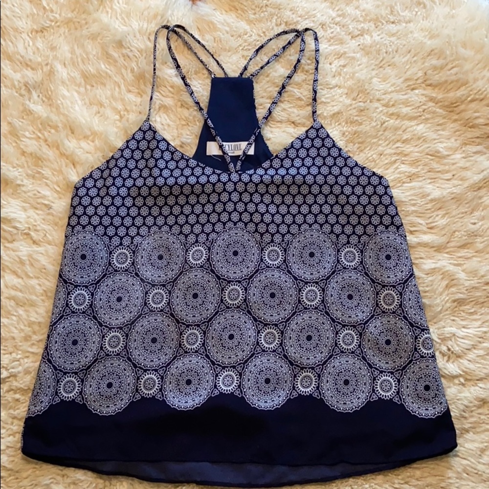 Cute Summer Top with Neck Detail